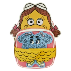 LOUNGEFLY McDonald's Birdie The Early Bird Crossbuddies Crossbody Bag With Fry Kids Coin Bag