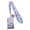 LOUNGEFLY Sleeping Beauty 65th Anniversary Floral Scene Lanyard With Card Holder