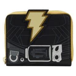 LOUNGEFLY DC Comics Black Adam Cosplay Zip Around Wallet