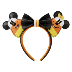 LOUNGEFLY Mickey And Minnie Mouse Candy Corn Ear Headband