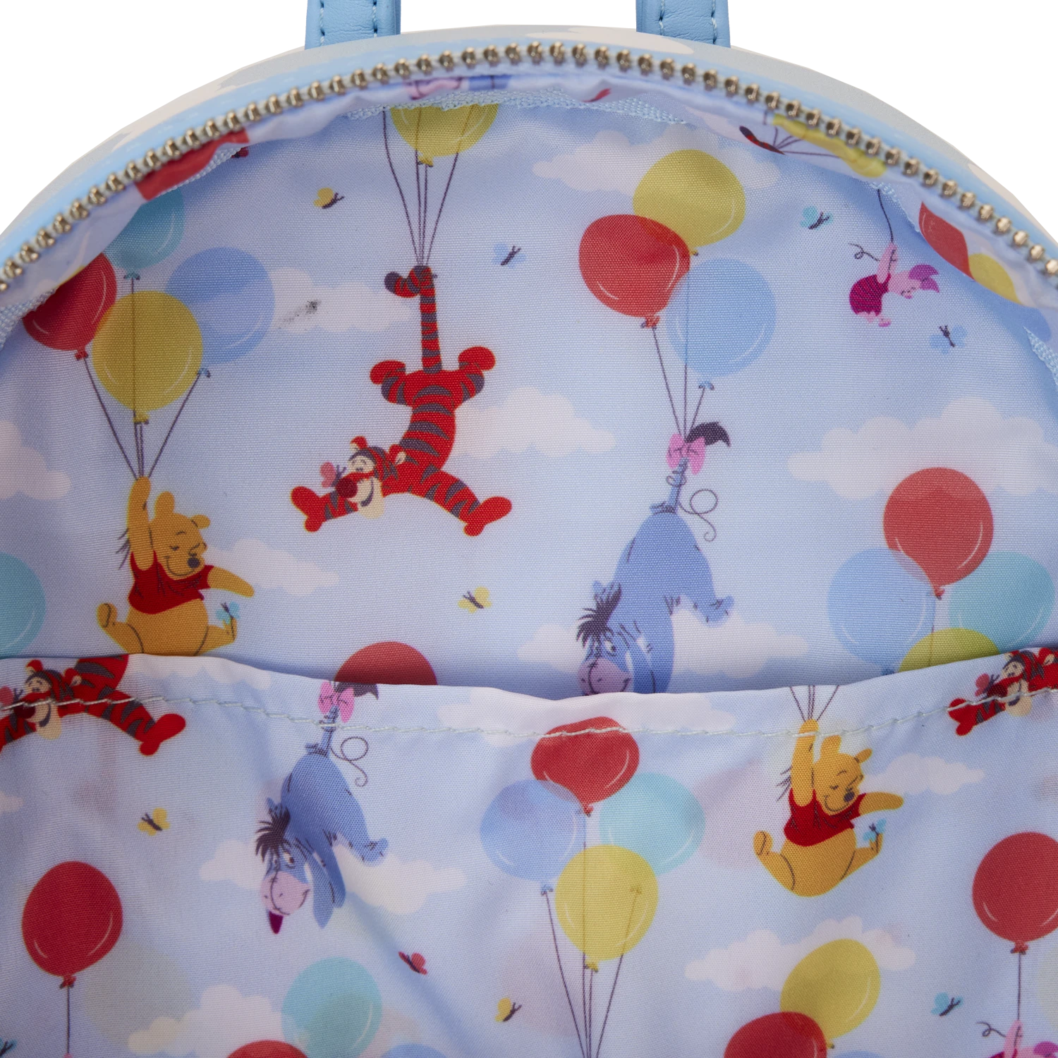 LOUNGEFLY Winnie The Pooh & Friends Floating Balloons Mini Backpack 9 LOUNGEFLY Winnie The Pooh & Friends Floating Balloons Mini Backpack - Image 7