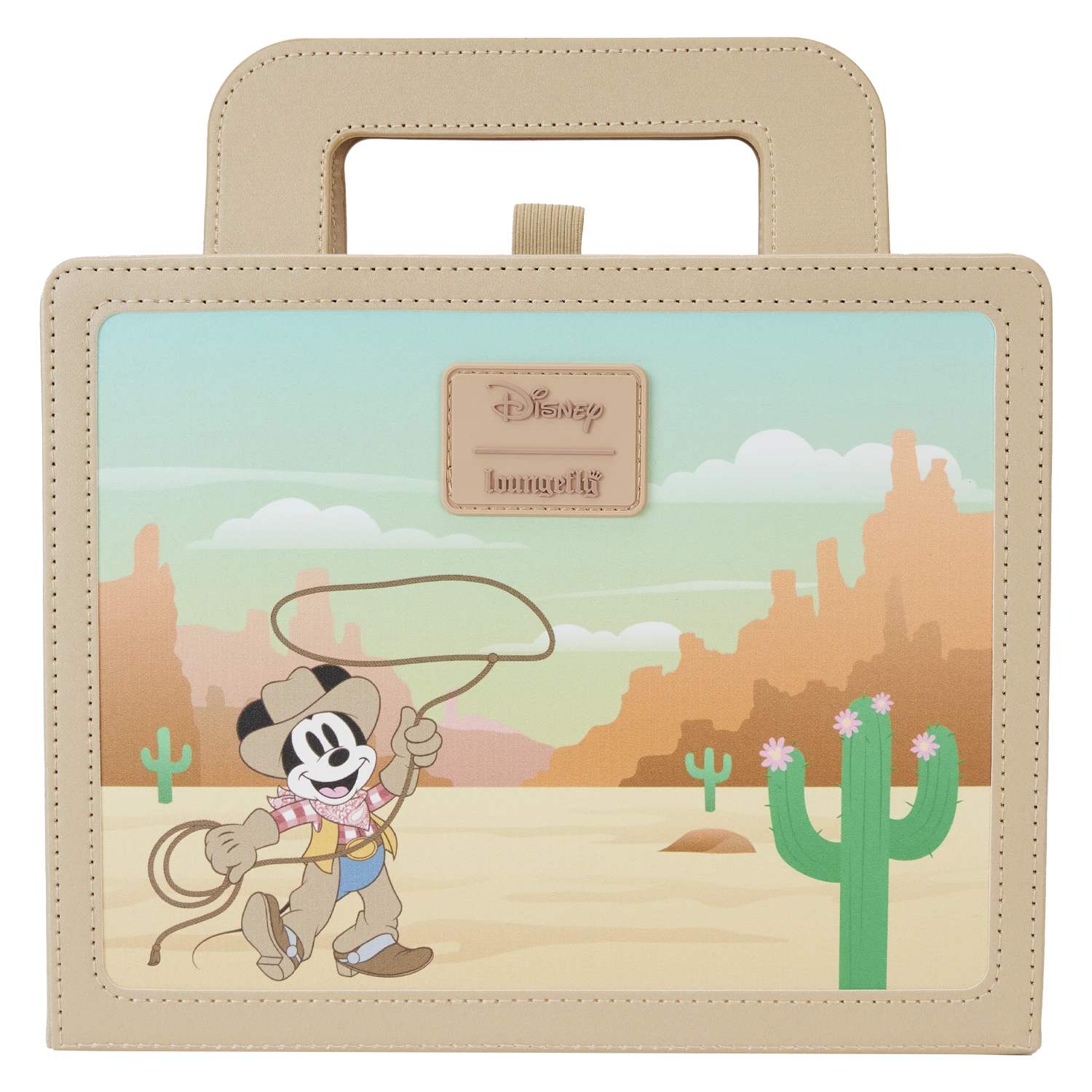 LOUNGEFLY Western Mickey & Minnie Lunchbox Stationery Journal 4 LOUNGEFLY Western Mickey & Minnie Lunchbox Stationery Journal - Image 2