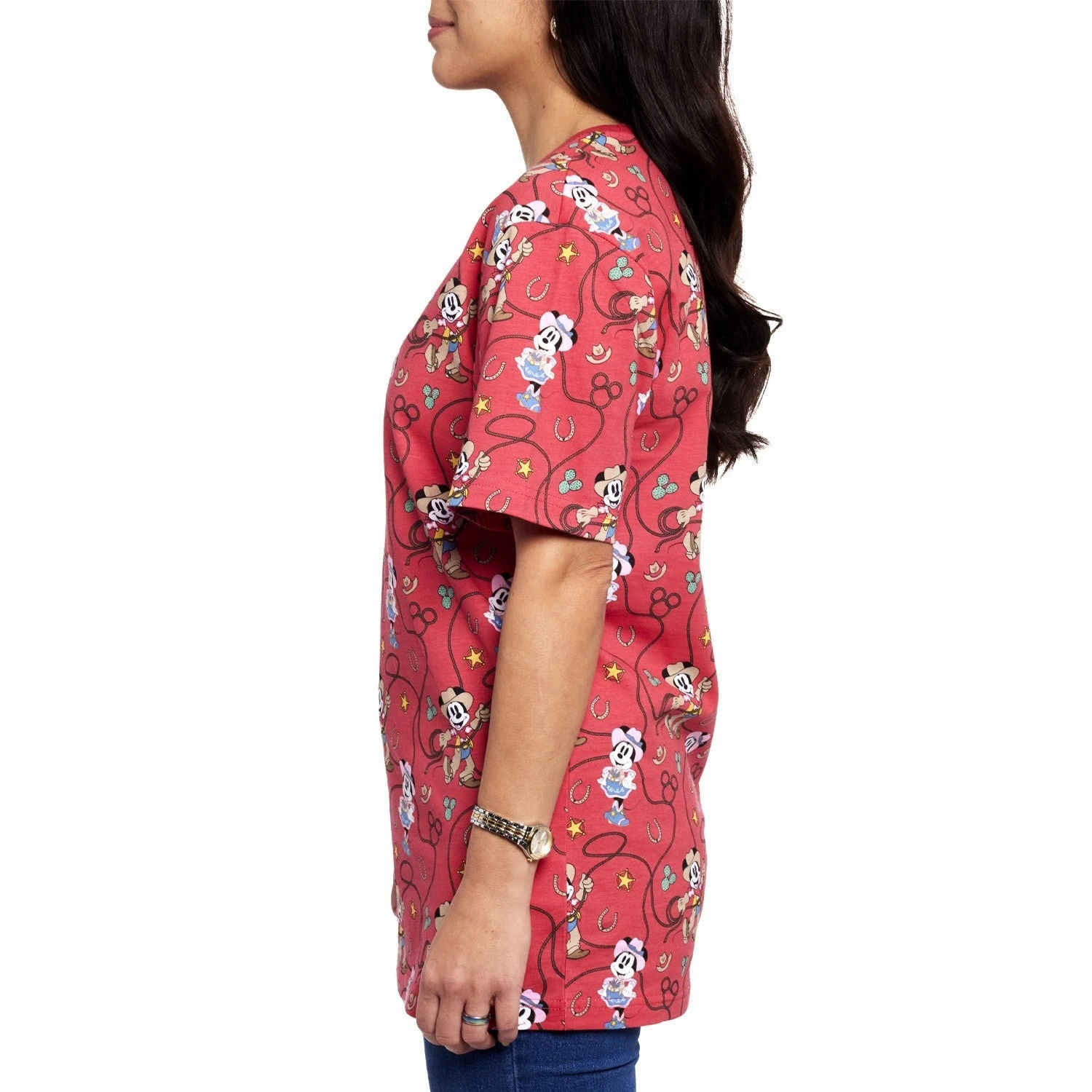 LOUNGEFLY Western Mickey & Minnie Lasso Unisex Tee 10 LOUNGEFLY Western Mickey & Minnie Lasso Unisex Tee - Image 8