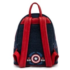 LOUNGEFLY Marvel Captain America 80th Anniversary Floral Shield Mini Backpack -Animation Bag Store o7m8nRgiDtUdDBzoIYo76KzJEqgfzmGwpWE93Zz0