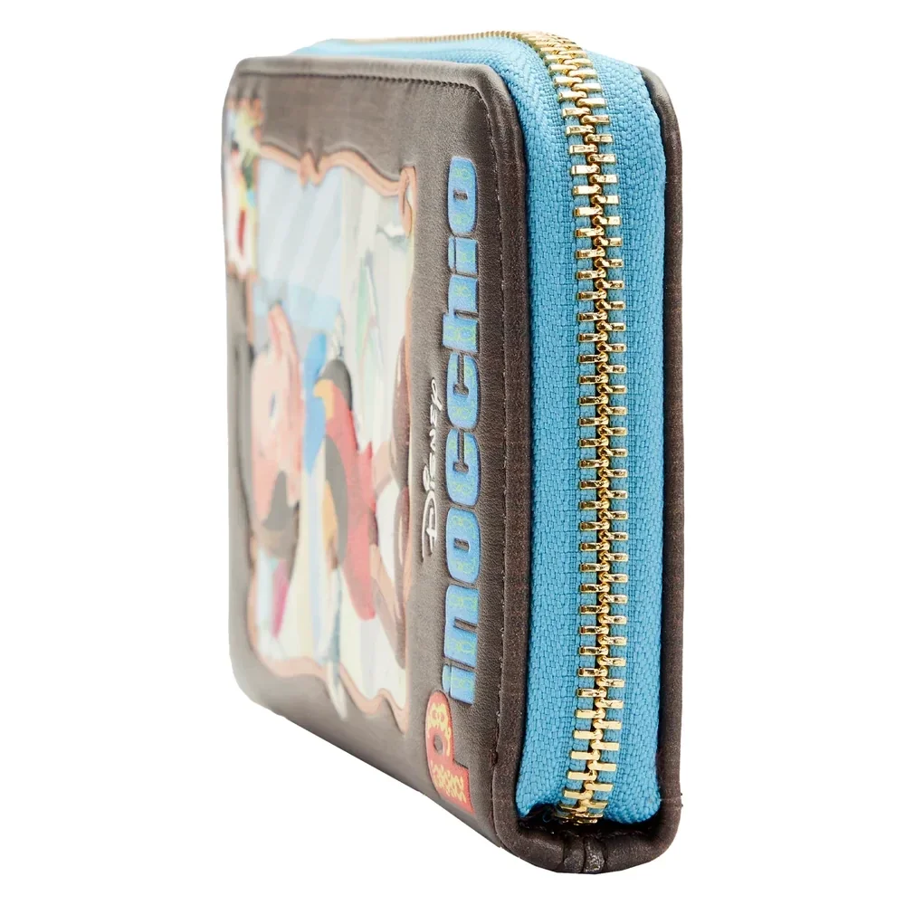 LOUNGEFLY Pinocchio Book Zip Around Wallet 5 LOUNGEFLY Pinocchio Book Zip Around Wallet - Image 3