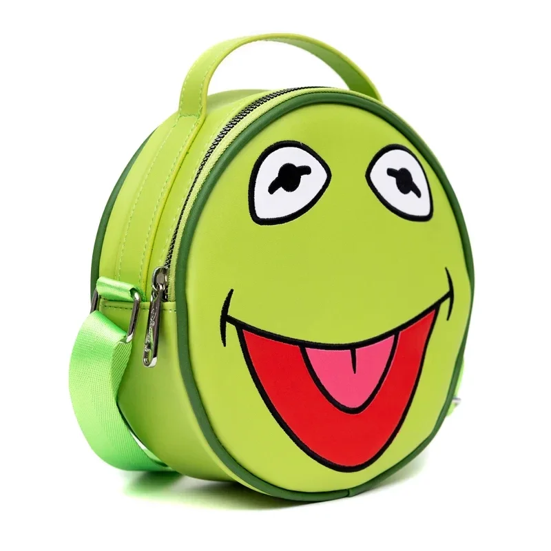 The Muppets Kermit Face Round Crossbody Bag 4 The Muppets Kermit Face Round Crossbody Bag - Image 2