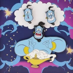 LOUNGEFLY Aladdin Genie Mixed Emotions Pin Set -Animation Bag Store qDnd9He8EmCbAg78Z4kJYcVjZ1eRStfWRRKRJvfG