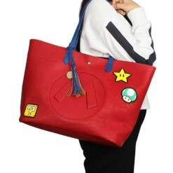 Bioworld Super Mario Mixed Icons Tote Bag -Animation Bag Store qk4sh38xtbTKBMUlk7fhsQ9SJV5KOqRfaIXHyK1B