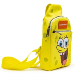 SpongeBob SquarePants Smiling Face Crossbody Sling Bag -Animation Bag Store qmRnJLYNBu6mRTDdRb4AmxjDistrxIpMNxLDi9x8