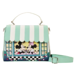 LOUNGEFLY Mickey & Minnie Date Night Diner Crossbody Bag