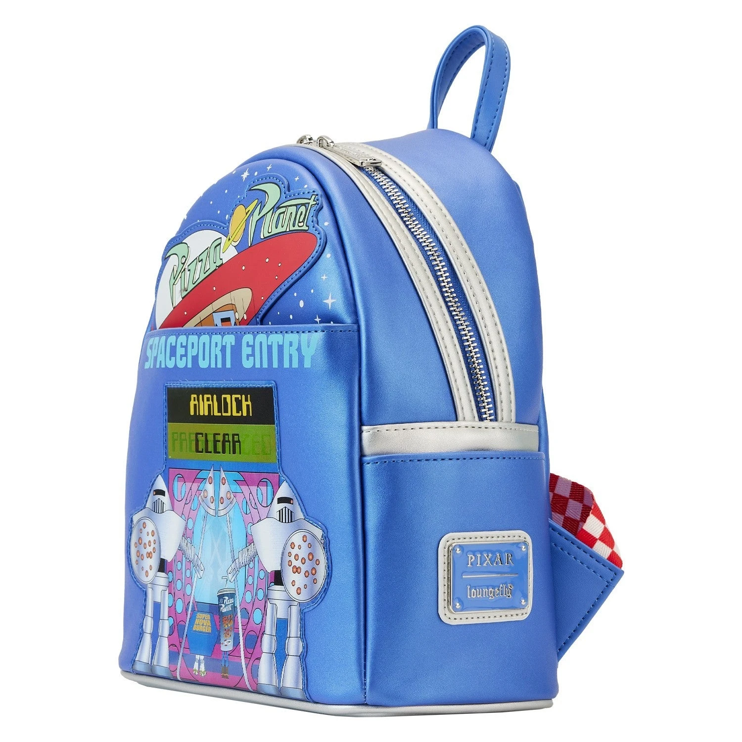 LOUNGEFLY Toy Story Pizza Planet Space Entry Mini Backpack 5 LOUNGEFLY Toy Story Pizza Planet Space Entry Mini Backpack - Image 3
