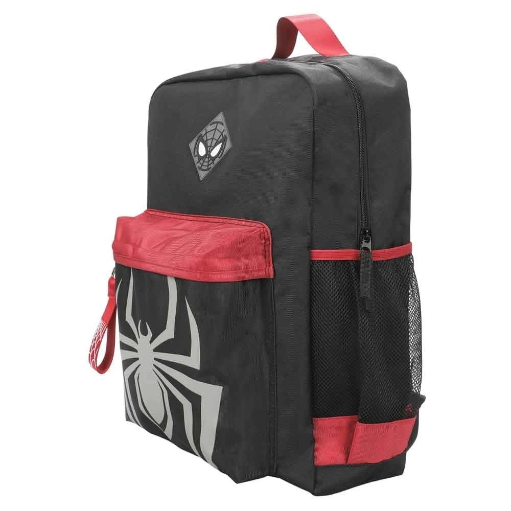 Bioworld Marvel Spider-Man Miles Morales Reflective Print Laptop Backpack 4 Bioworld Marvel Spider-Man Miles Morales Reflective Print Laptop Backpack - Image 2