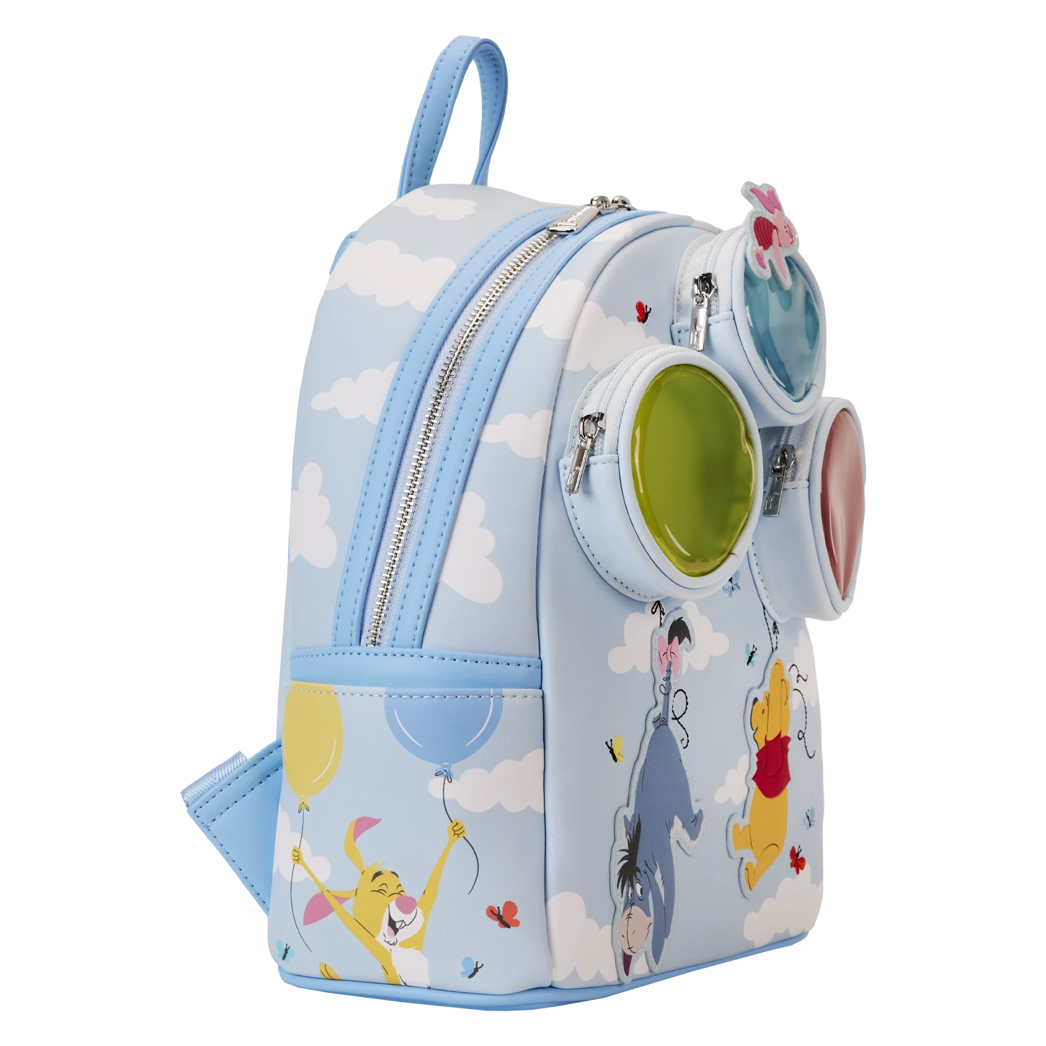 LOUNGEFLY Winnie The Pooh & Friends Floating Balloons Mini Backpack 6 LOUNGEFLY Winnie The Pooh & Friends Floating Balloons Mini Backpack - Image 4