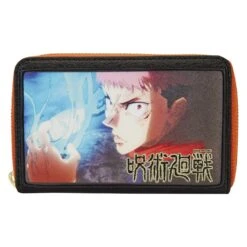 LOUNGEFLY Jujutsu Kaisen Yuji Itadori Cosplay Zip Around Wallet