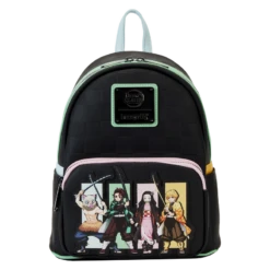 LOUNGEFLY Demon Slayer Heroes Group Mini Backpack