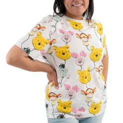 Loungefly Winnie The Pooh Gang Balloon AOP Unisex Tee -Animation Bag Store vYj15D2tnU1vKQfd2iYmkgM00HLZgKGDWxlvef15