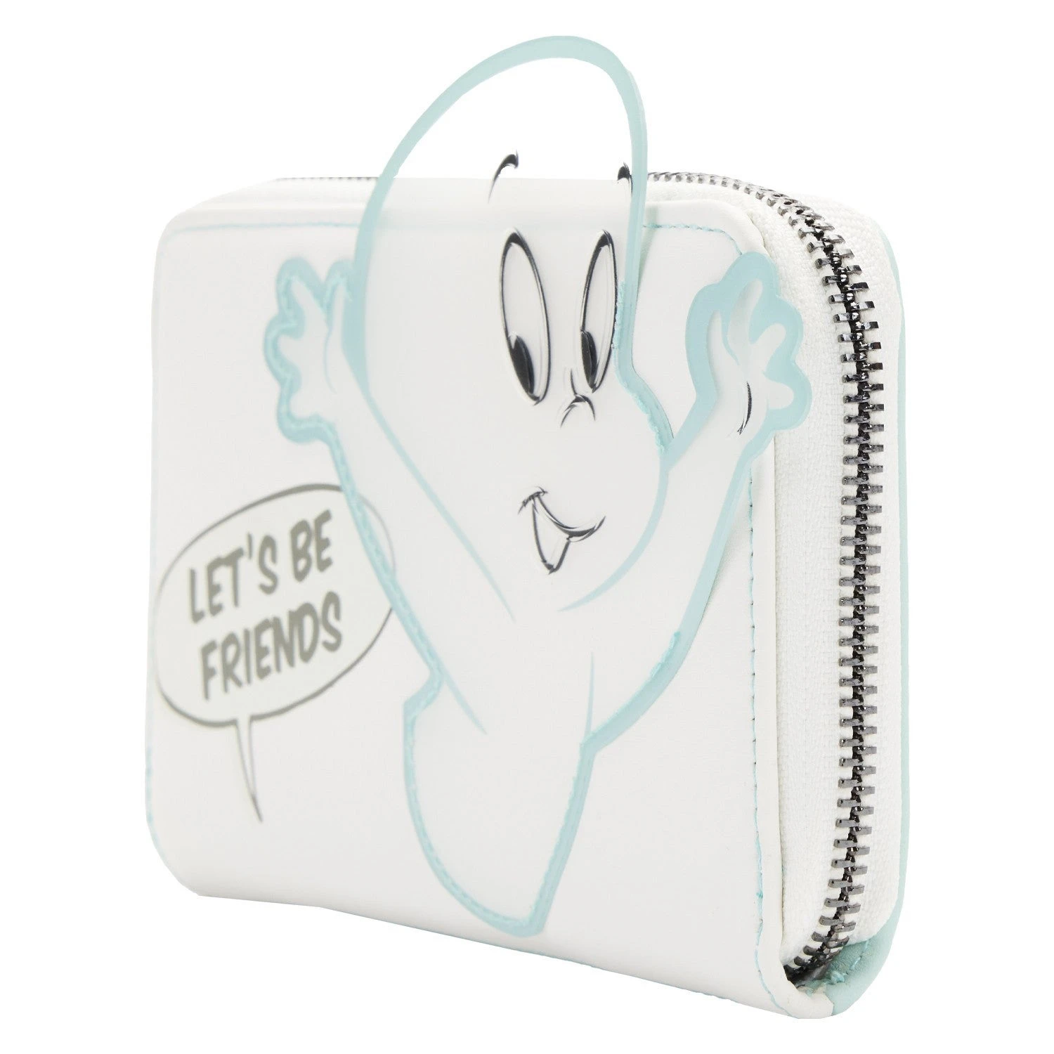 LOUNGEFLY Universal Casper The Friendly Ghost Lets Be Friends Zip Around Wallet 5 LOUNGEFLY Universal Casper The Friendly Ghost Lets Be Friends Zip Around Wallet - Image 3