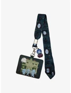 Loungefly Funko POP Haunted Mansion Lanyard With Cardholder