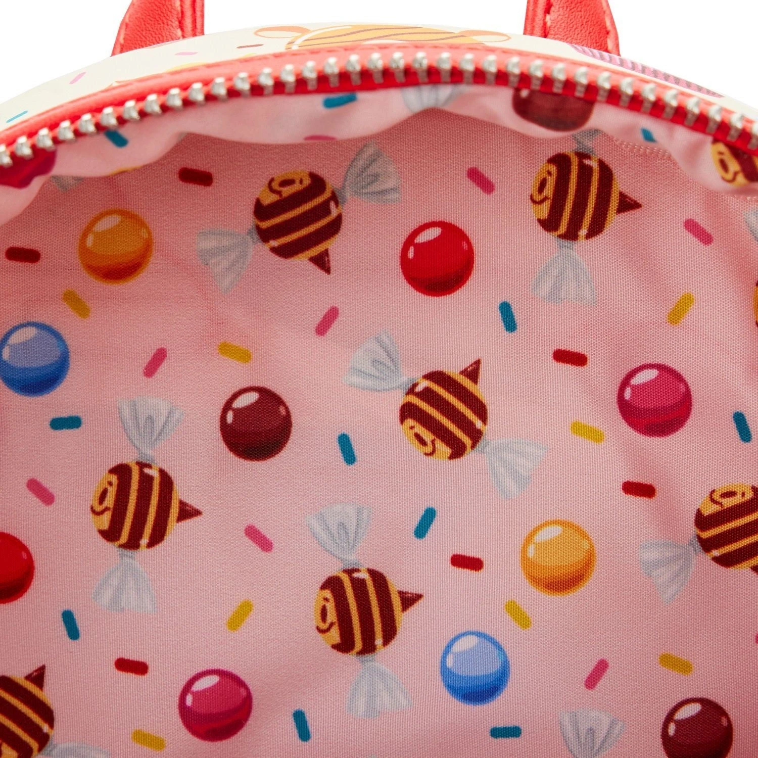 LOUNGEFLY Winnie The Pooh Sweets Poohnut Pocket Mini Backpack 7 LOUNGEFLY Winnie The Pooh Sweets Poohnut Pocket Mini Backpack - Image 5