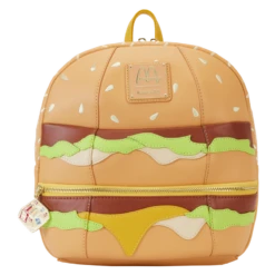 LOUNGEFLY McDonald's Big Mac Figural Mini Backpack