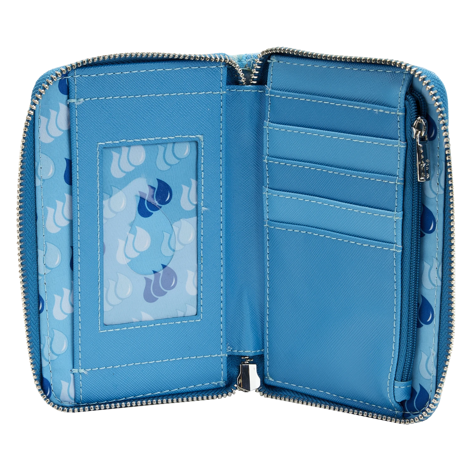 LOUNGEFLY Pokemon Squirtle Evolution Zip Around Wallet 5 LOUNGEFLY Pokemon Squirtle Evolution Zip Around Wallet - Image 3