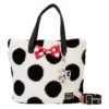 LOUNGEFLY Minnie Mouse Rocks The Dots Classic Sherpa Tote Bag -Animation Bag Store yPl2Wmmb96reQxsoGpuDVt8Ux3d5qEfSqkVreZeM