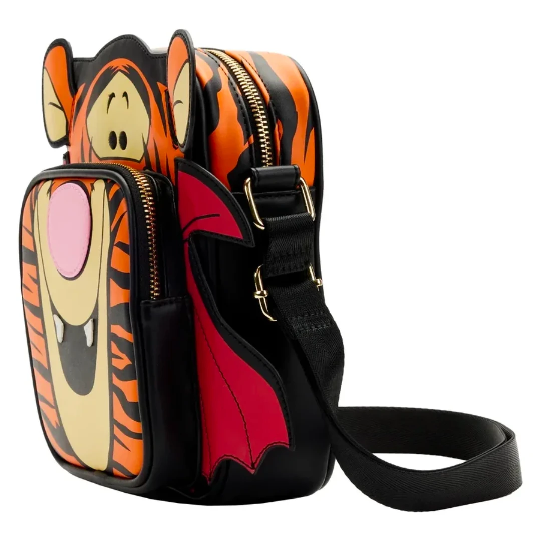 LOUNGEFLY Winnie The Pooh Vampire Tigger Cosplay Passport Bag 4 LOUNGEFLY Winnie The Pooh Vampire Tigger Cosplay Passport Bag - Image 2