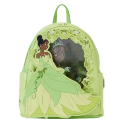 LOUNGEFLY The Princess And The Frog Princess Series Lenticular Mini Backpack
