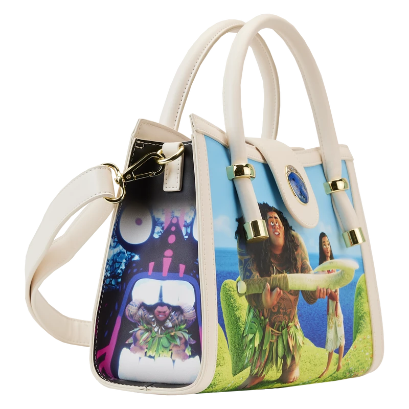 LOUNGEFLY Moana Princess Scene Series Crossbody Bag 4 LOUNGEFLY Moana Princess Scene Series Crossbody Bag - Image 2